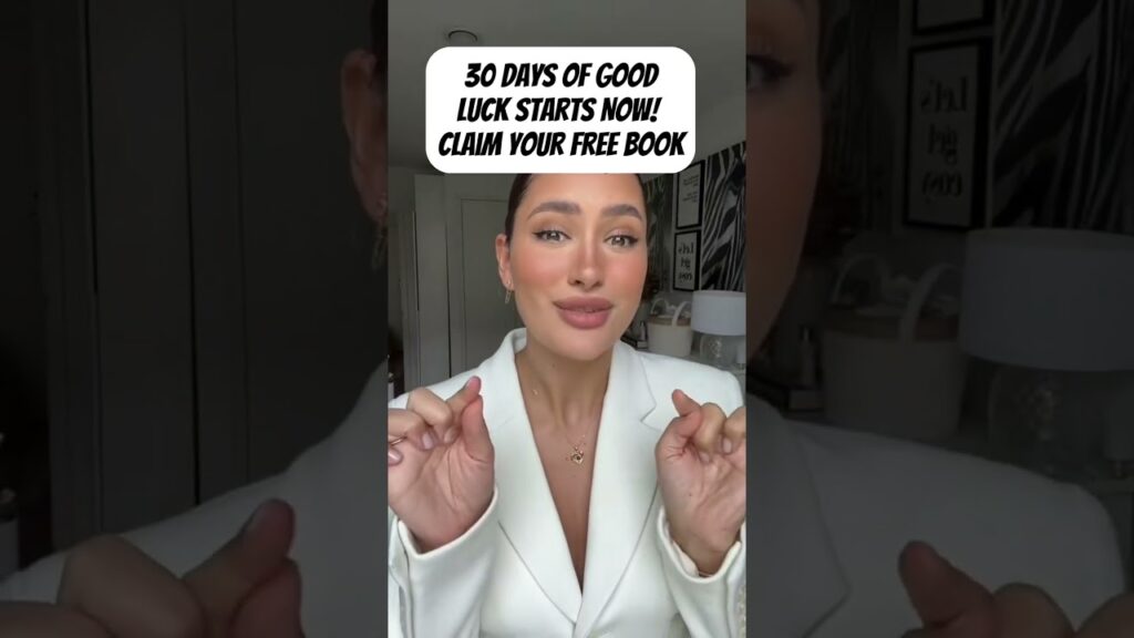 30 Days of Good Luck Starts Now! What a Perfect Time to Jump into Your Online Entrepreneurship! #goo