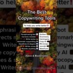 The BEST Ai Copyrighting Tools