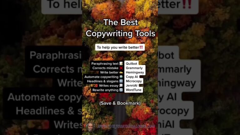 The BEST Ai Copyrighting Tools